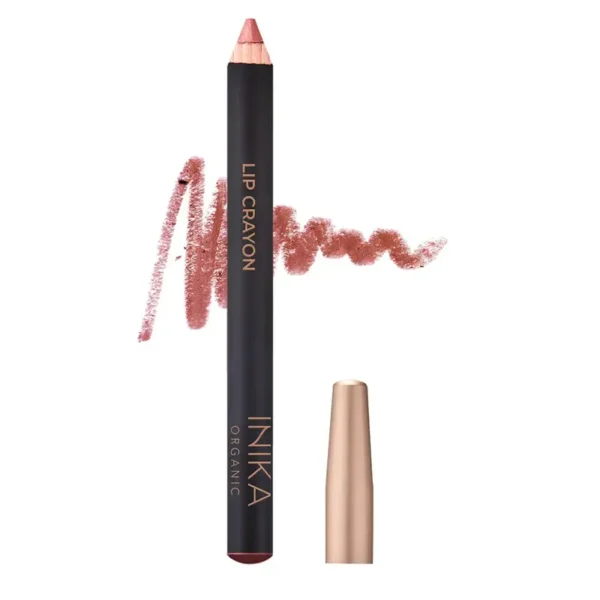 INIKA Organic Lip Stick Crayon Lūpų Kreidelė ROSE NUDE