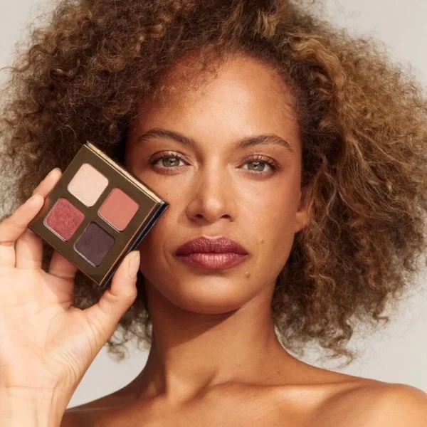 INIKA Organic Quad Eyeshadow Palette Akių Šešėlių Paletė WIND - Image 4