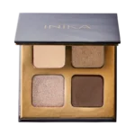 INIKA Organic Quad Eyeshadow Palette Akių Šešėlių Paletė WIND