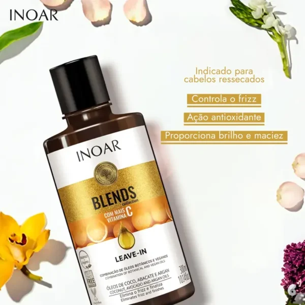 INOAR Blends Leave-In Nenuplaunamas Kondicionierius
