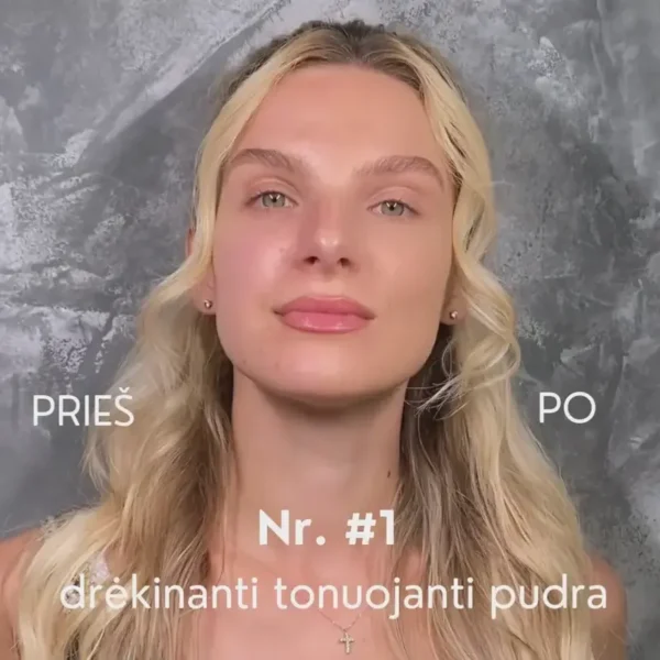 Make Up Atelier Paris Drėkinanti Tonuojanti Kreminė Pudra