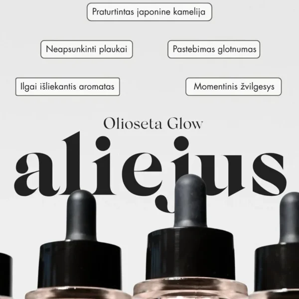 BAREX Žvilgesio Suteikiantis Aliejus Olioseta Glow Gloss Oil 30 ml - Image 3