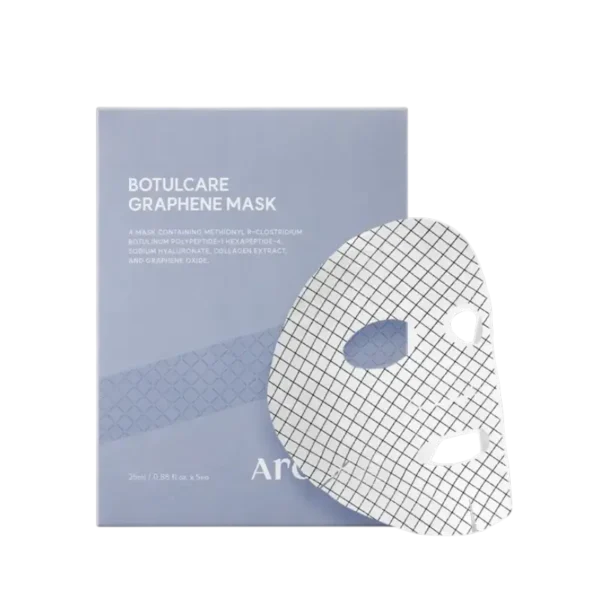 Arocell-Botulcare-Graphene-Mask-veido-kaukiu-rinkinys-5-vnt-Lucone-Beauty-Shop AROCELL Botulcare Graphene Mask Veido Kaukių Rinkinys 5 vnt