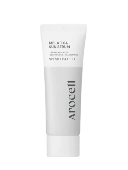 AROCELL Mela TXA Sun Serum Veido Serumas Su SPF50+