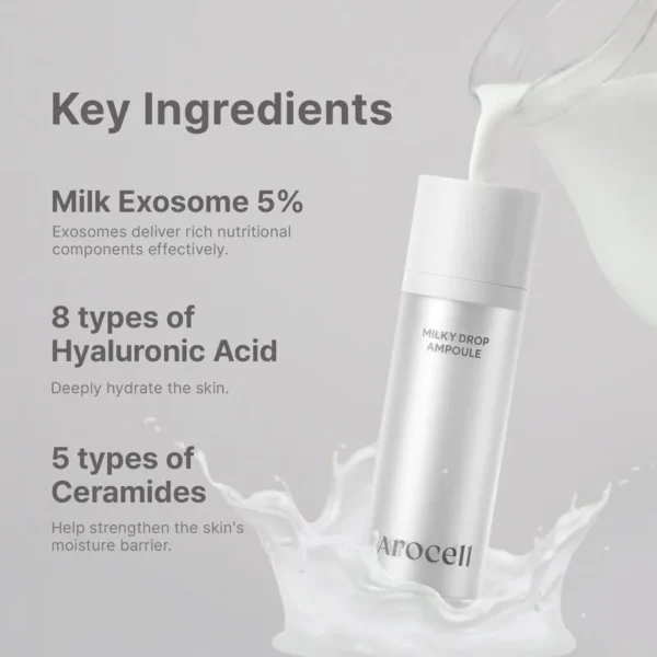 Arocell Milky Drop Ampoule Veido Serumas - Ampulė 30 ml