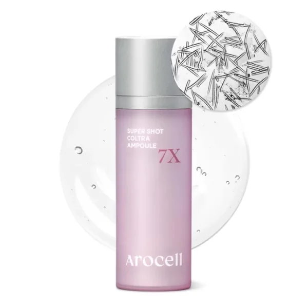 AROCELL Super Shot Coltra Ampoule 7x Veido Serumas 30ml - Image 3