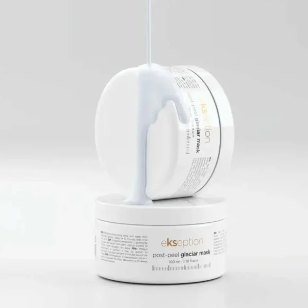 EKSEPTION Post Peel Glaciar Mask Gaivinanti Kaukė 100 ml