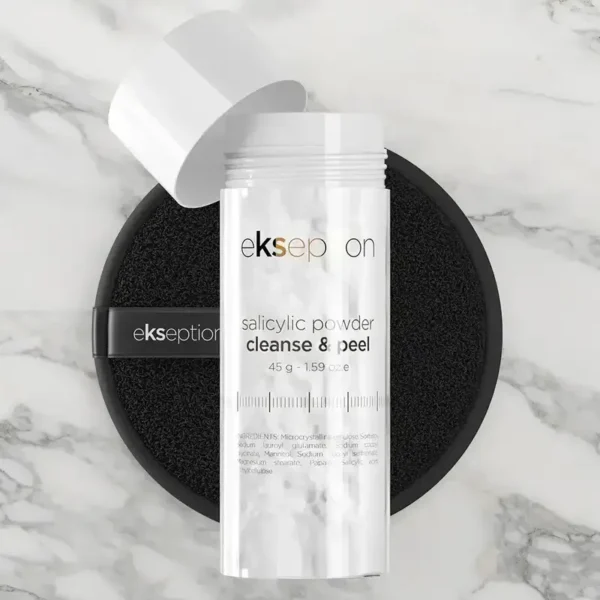 EKSEPTION Salicylic Powder Peel Rūgštinis Veido Prausiklis 45 g - Image 4