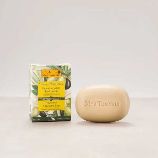 IDEA TOSCANA Vegetable Soap Natūralus Augalinis Muilas 120 g