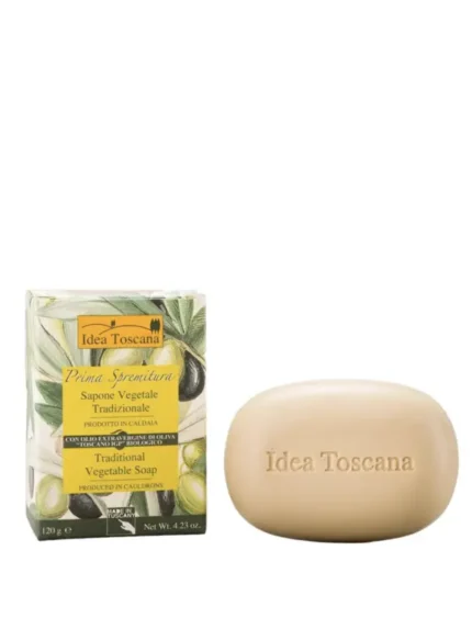 IDEA TOSCANA Vegetable Soap Natūralus Augalinis Muilas 120 g