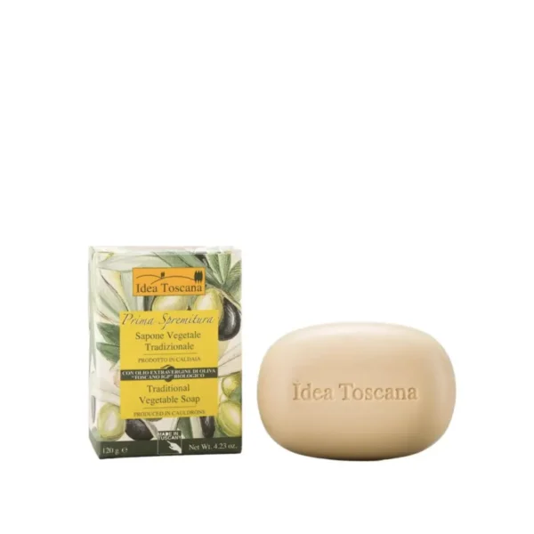 IDEA TOSCANA Vegetable Soap Natūralus Augalinis Muilas 120 g