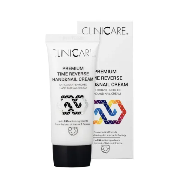 cliniccare-premium-time-reverse-cream-ranku-kremas-Lucone-Beauty-Shop CLINICCARE Premium Time Reverse Cream Rankų Kremas