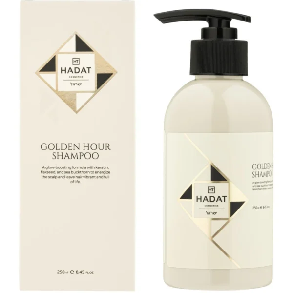 HADAT Golden Hour Shampoo DAŽYTIEMS Plaukams 250 ml - Image 2