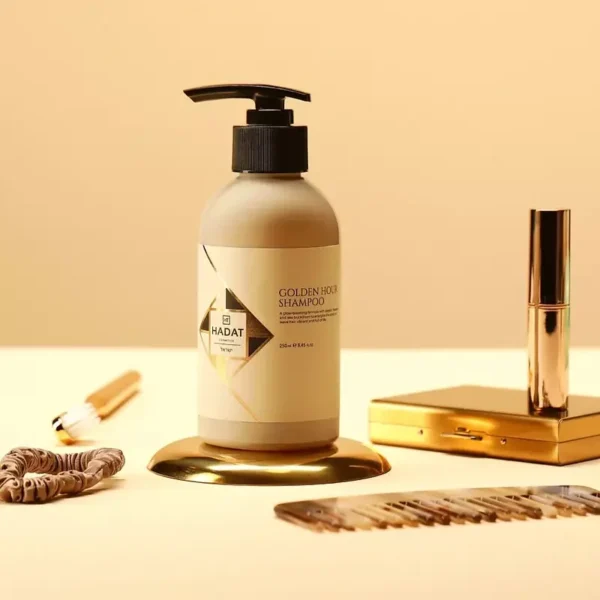 HADAT Golden Hour Shampoo DAŽYTIEMS Plaukams