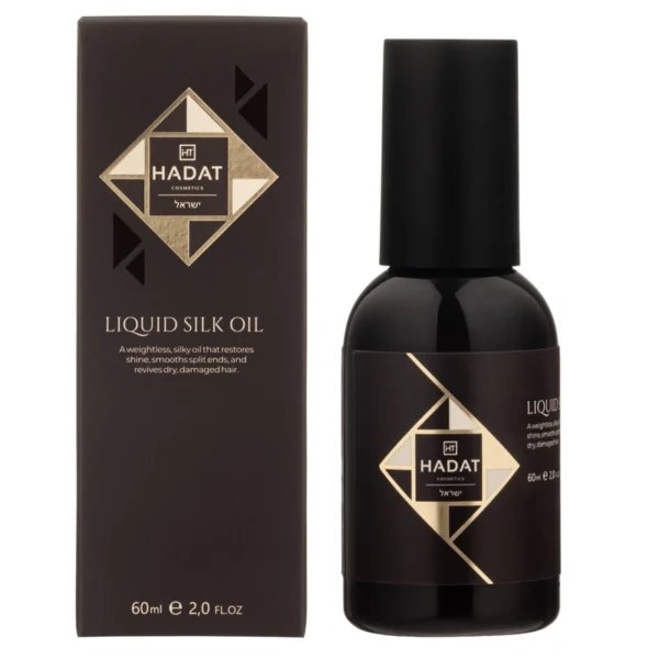 HADAT Cosmetics Liquid Silk Oil Plaukų Aliejus 60 ml - Image 2
