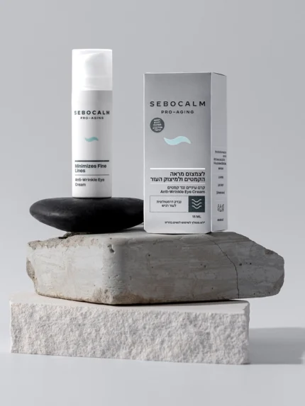 SEBOCALM Anti Wrinkle Priešraukšlinis Paakių Kremas 15 ml