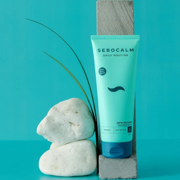 SEBOCALM Shea Body Butter Atstatomasis Kūno Kremas