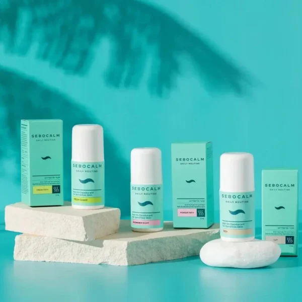 SEBOCALM Dezodorantas Jautriai Odai FRESH SCENT