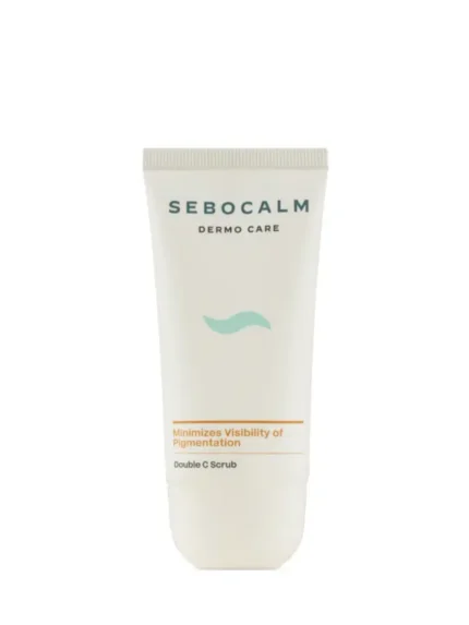 SEBOCALM Double C Scrub Šveitiklis Veidui Su Vitaminu C