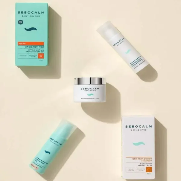 SEBOCALM Double C Scrub Šveitiklis Veidui Su Vitaminu C 50 ml - Image 4