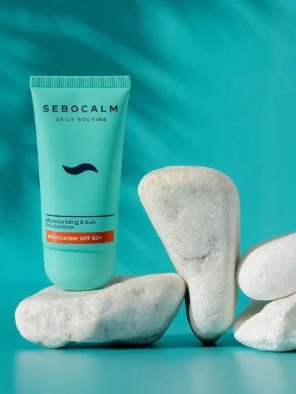 SEBOCALM Moisturizer Drėkinamasis Kremas Su SPF50+ 50 ml