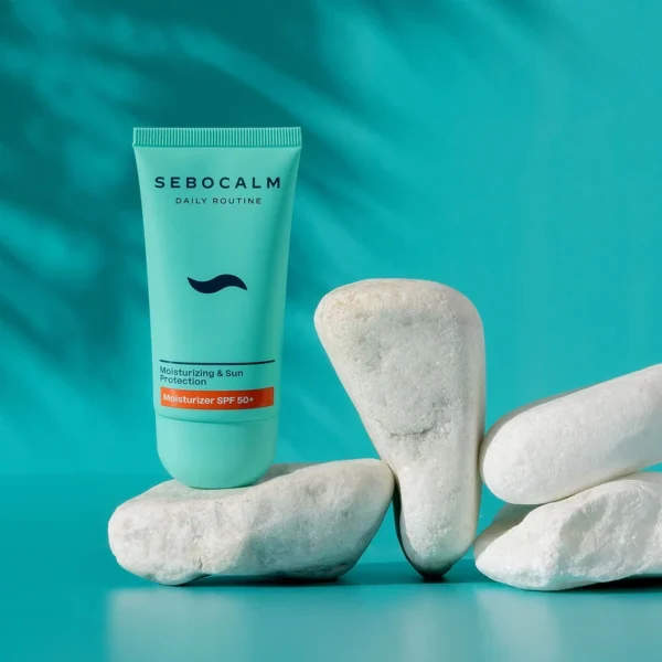 SEBOCALM Moisturizer Drėkinamasis Kremas Su SPF50+ 50 ml