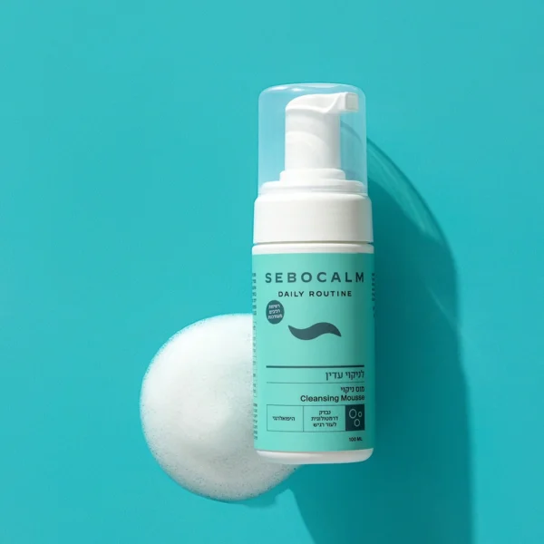 SEBOCALM Prausiklis Valančios Putos Cleansing Mousse 100 ml - Image 2