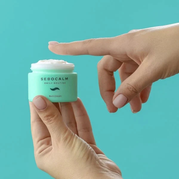 SEBOCALM Rich Cream Praturtintas Drėkinamasis Kremas 50 ml - Image 4