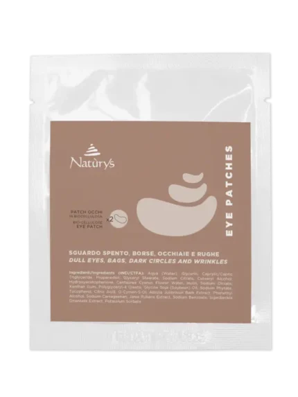 NATURYS Bio-Cellulose Eye Patches Bioceliuliozinė Paakių Kaukė