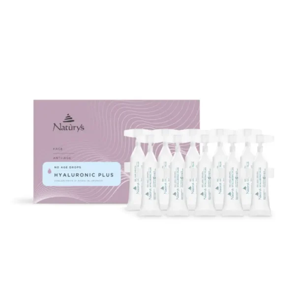 NATURYS No Age Drops Koncentruotas Hialurono Serumas
