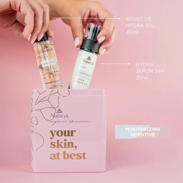 NATURYS Sensitive Hydra Oil Raminamasis Veido Aliejus