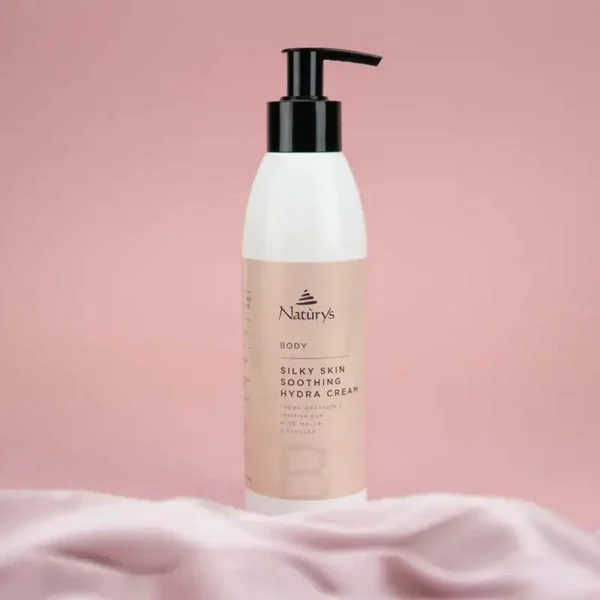 NATURYS Silky Body Cream Drėkinamasis Kūno Kremas