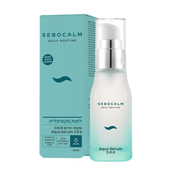 SEBOCALM Aqua Serum 369 Drėkinamasis Serumas