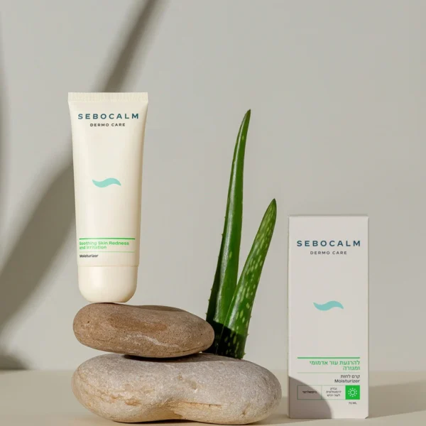 SEBOCALM Moisturizer Cream Kremas Raustančiai Odai 70 ml - Image 3