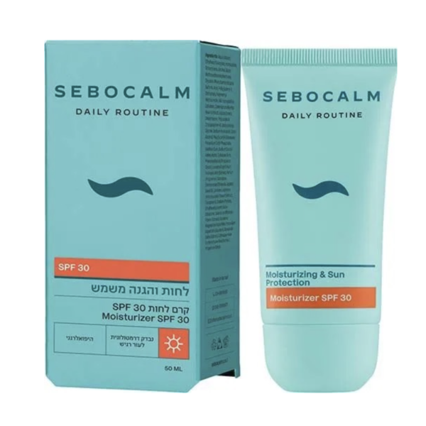 SEBOCALM Moisturizer Drėkinamasis Kremas Su SPF 30