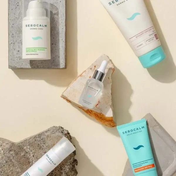 SEBOCALM Moisturizer Cream Kremas Raustančiai Odai