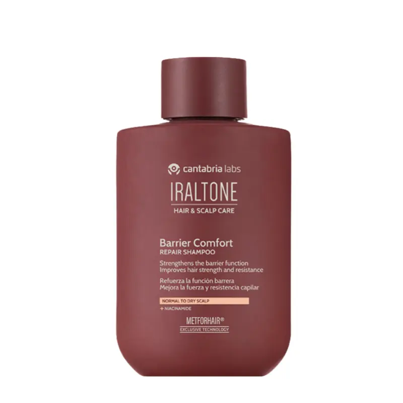iraltone-barrier-comfort-repair-shampoo-lengvas-atkuriantis-sampunas-Lucone-Beauty-Shop IRALTONE Barrier Comfort Lengvas Atkuriantis Šampūnas