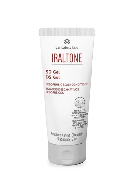IRALTONE SD Veido Gelis Nuo Seborėjinio Pleiskanojimo Seborėjinis Dermatitas