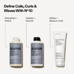 OLAPLEX CURL Garbanotų Plaukų priežiūra kondicionierius ir šampūnas