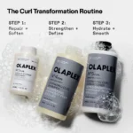 OLAPLEX CURL Garbanotų Plaukų priežiūra kondicionierius ir šampūnas